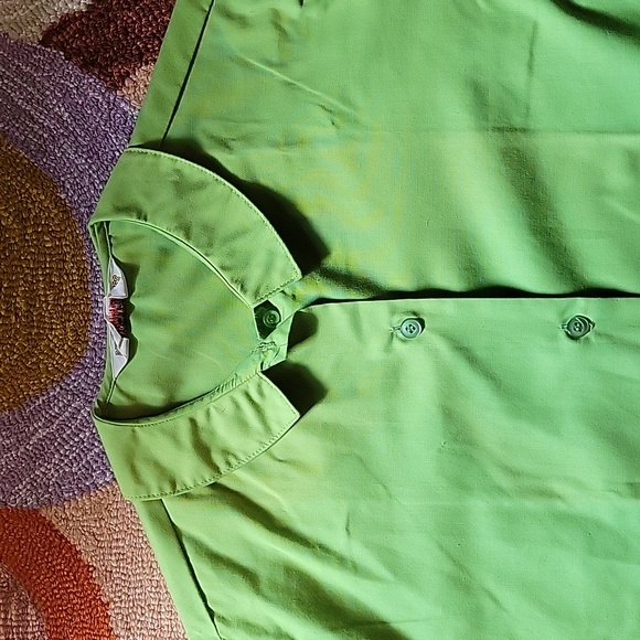 Vintage PermPress Green Top NWOT - Picture 15 of 15